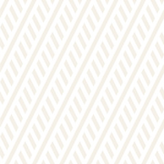 Interlacing Parallel Stripes. Vector Seamless Subtle Monochrome Pattern.