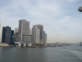 Obraz premium New York Skyline from front
