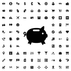 Money box icon illustration