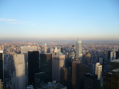 New York Citry view from Rockefeller Center