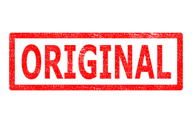 rubber stamp showing original. original stamp sign.