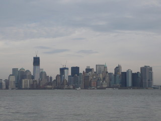 Naklejka premium Skyline z Nowego Jorku