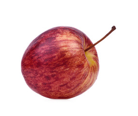 Fresh red apple isolated on white