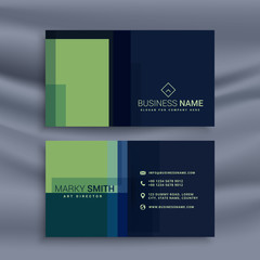 modern business card design template in dark style