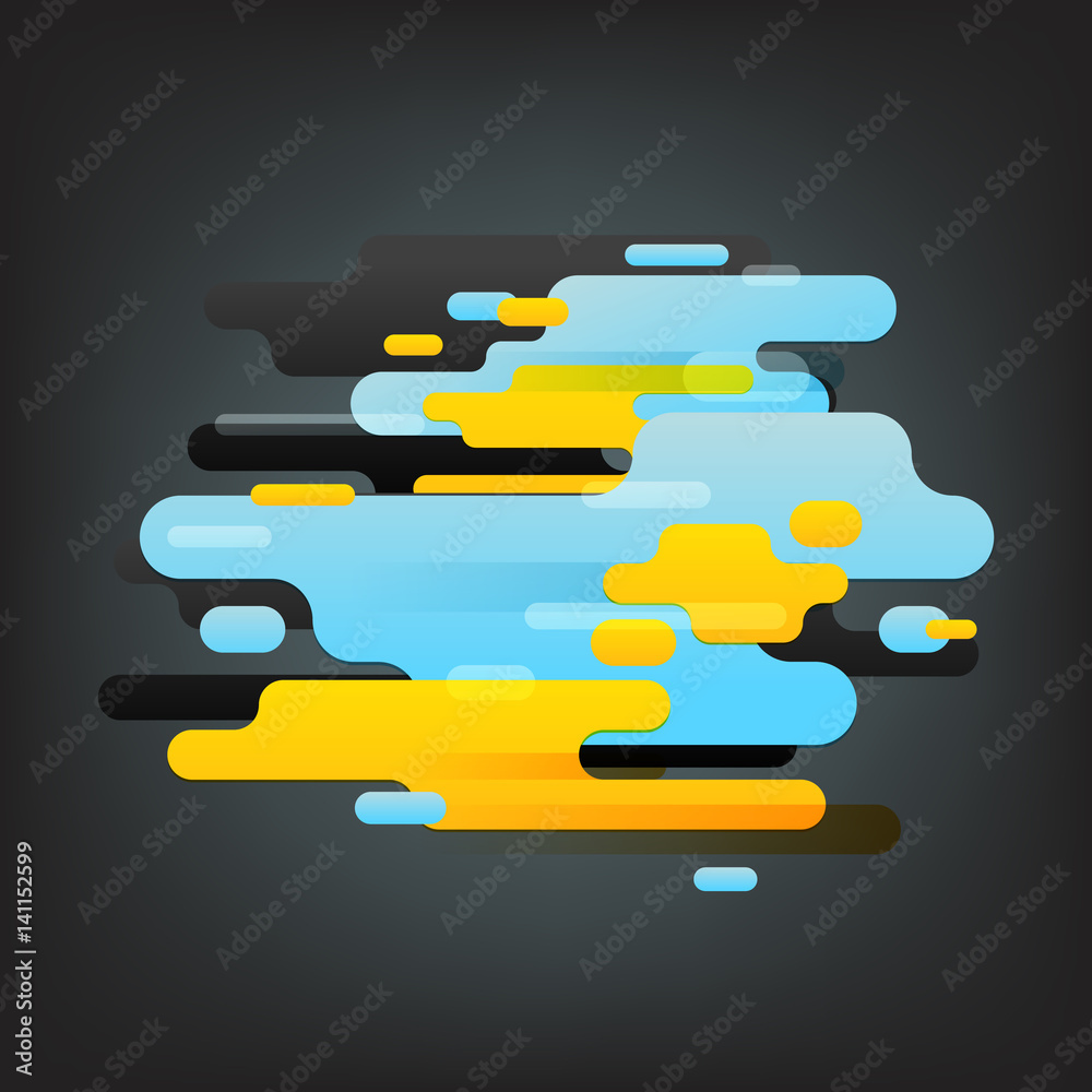 Aufkleber Constructor detail concept. Vector seamless pattern