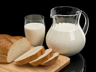 Bread and milk