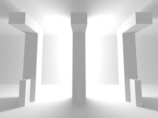 Abstract Architecture Modern Design Background