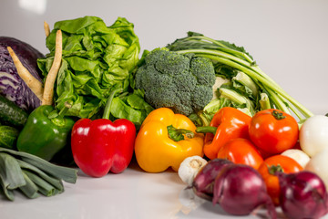 Organic vegetables 