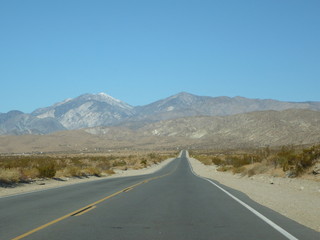 Naklejka premium On the way to Vegas