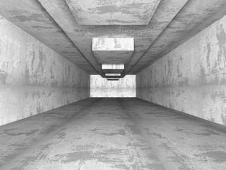 Abstract geometric concrete architecture background