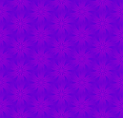 Violet mosaic from flowers. Seamless pattern.