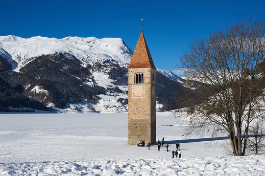 Reschensee / Kirchturm