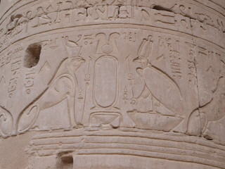 Eindrücke von einer Nilkreuzfahrt in Ägypten. Edfu Tempel