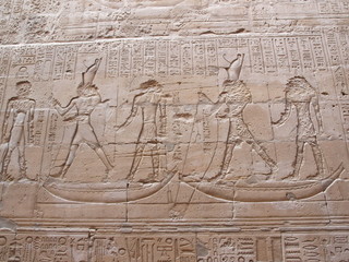 Eindrücke von einer Nilkreuzfahrt in Ägypten. Edfu Tempel