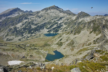 Amazing Landscape from Dzhano Peak to Kamenitsa peak, Pirin mountain, Bulgaria