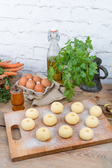 Silesian potato dumplings