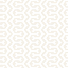 Vector Seamless Interlacing Lines Pattern. Repeating Geometric Background With Hexagonal Lattice.