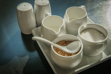 spoon on brown sugar