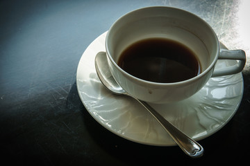 a cup of coffee