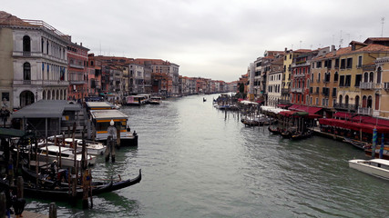Fototapeta na wymiar Gran Canal view, Venice, Italy