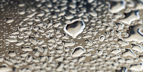 water drops as background