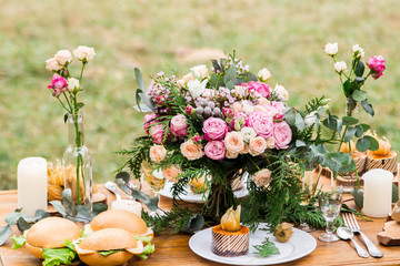 beautiful design of table decorations for weddings