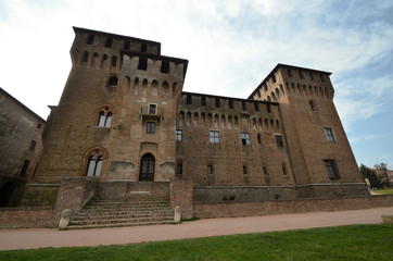 Fototapeta na wymiar Il Castello di San Giorgio a Mantova - Italia