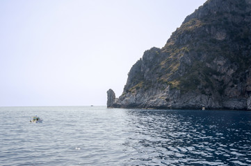 Fototapeta na wymiar Cape Palinuro, Italy