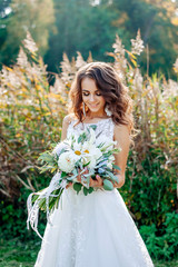 Portrait of a beautiful bride