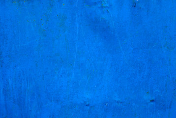 Fototapeta na wymiar Blue rusty metal texture. Grunge background