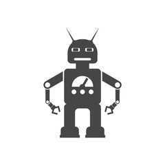 Obraz na płótnie Canvas Robot icons - Illustration
