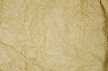 crumpled old paper, background