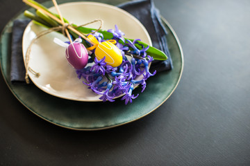 Spring table setting