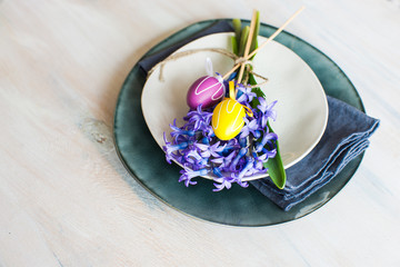 Spring table setting