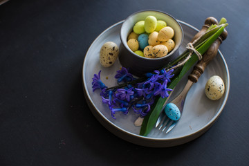 Spring table setting