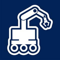 Robot icons - Illustration