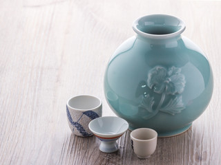 Japanese Sake drinking set
