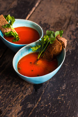 Organic food concept