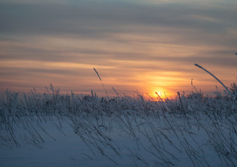 Морозный закат © barrichello87