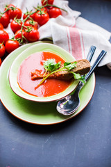 Organic food concept