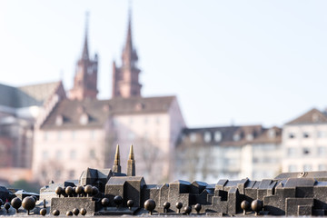 kleines und grosses Münster in Basel, Schweiz