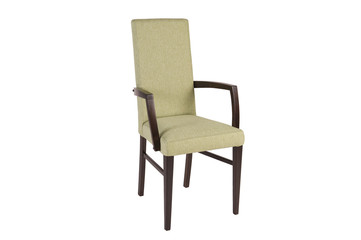 soft comfortable wooden armchair