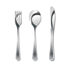 Cutlery silver instruments