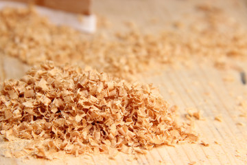 Wood shavings
