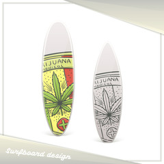 Medical Marijuana Surfboard Five