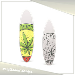 Medical Marijuana Surfboard Four
