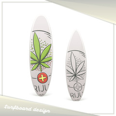 Medical Marijuana Surfboard Nine