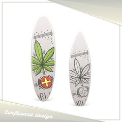 Medical Marijuana Surfboard Seven