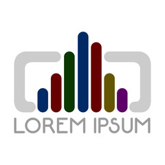 Isolated building logo
