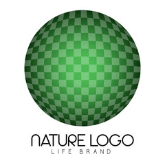 Isolated nature logo